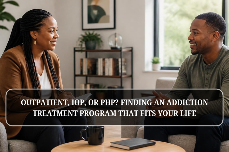 Outpatient vs. IOP vs. PHP: